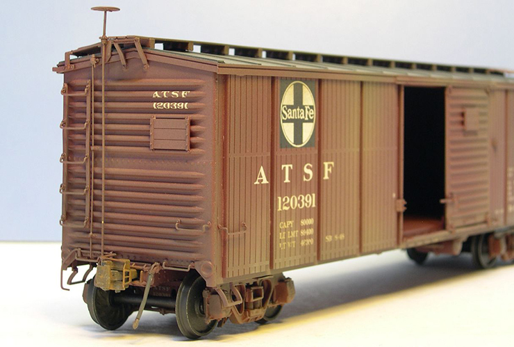 yoder atsf bx-6 panel boxcar 4