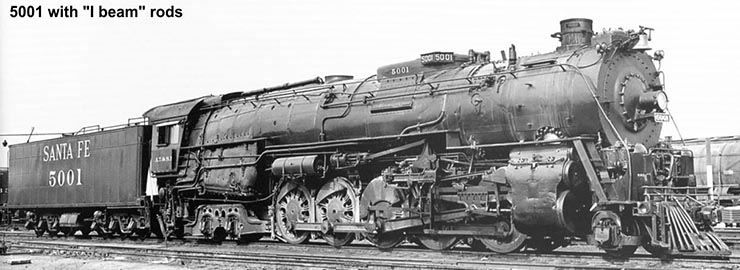 atsf santa fe 5001 2-10-4 5001