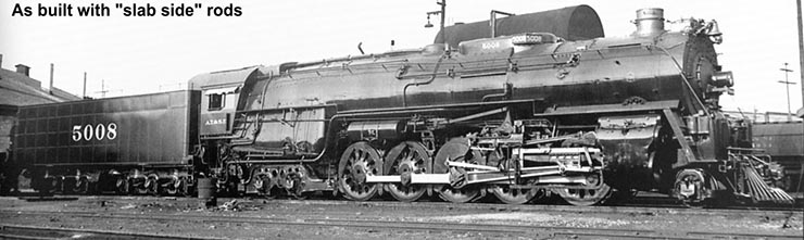 atsf santa fe 5001 2-10-4  5008