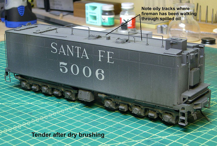 atsf santa fe 5001 2-10-4 paint 57