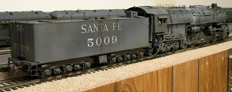 atsf santa fe 5001 2-10-4 AT&SF 5009 10