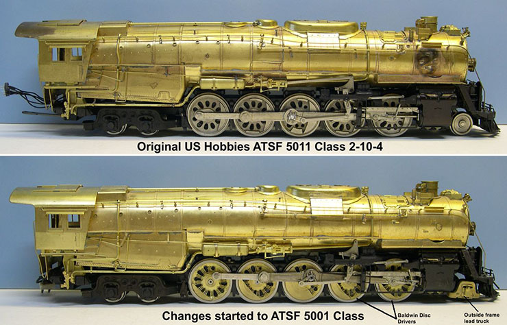 atsf santa fe 5001 2-10-4 baldwin disk