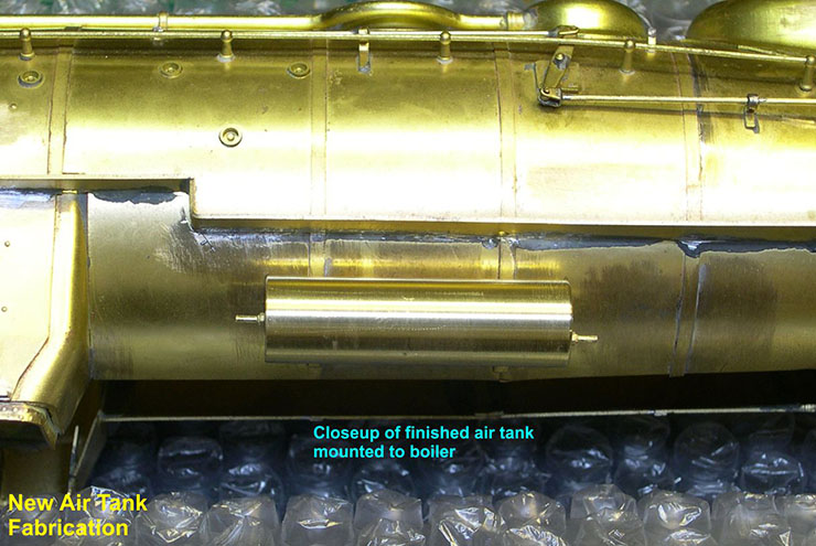atsf santa fe 5001 2-10-4 air tanks 16