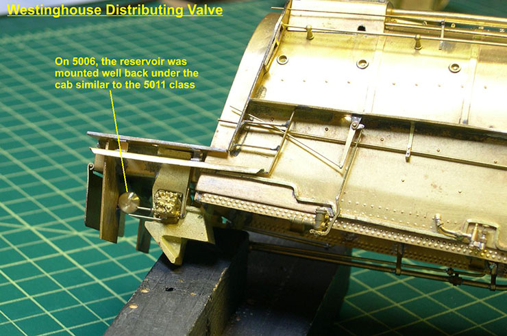 atsf santa fe 5001 2-10-4 distributing valve 6