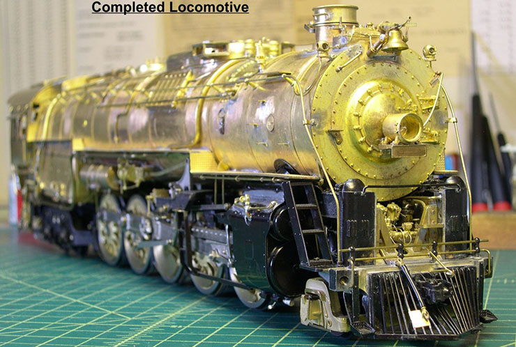 atsf santa fe 5001 2-10-4 complete loco 10