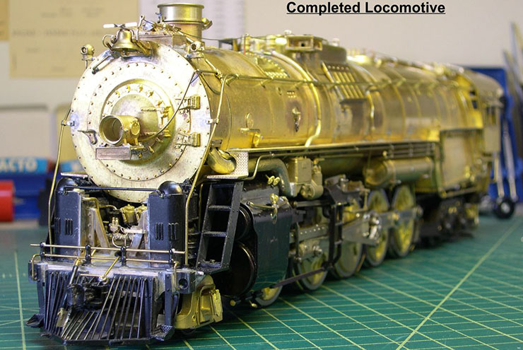 atsf santa fe 5001 2-10-4 complete loco 12