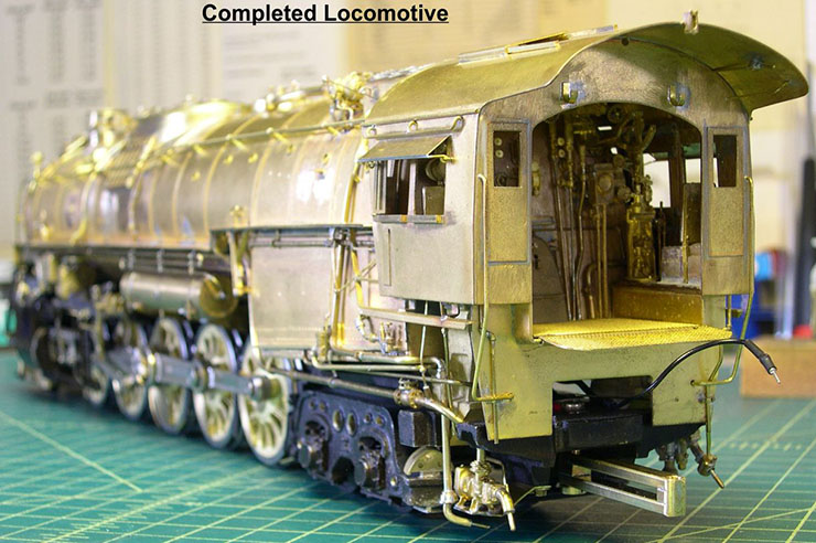 atsf santa fe 5001 2-10-4 complete loco 9