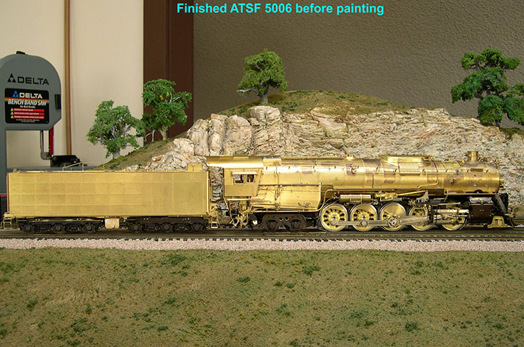 atsf santa fe 5001 2-10-4 finished 2