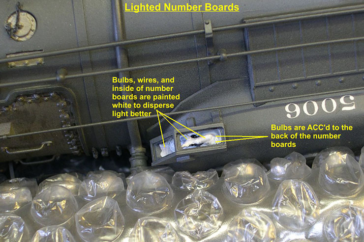 atsf santa fe 5001 2-10-4 number boards 19