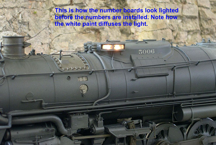 atsf santa fe 5001 2-10-4 number boards 20