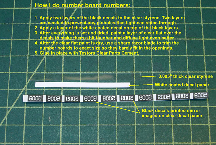 atsf santa fe 5001 2-10-4 number boards 22