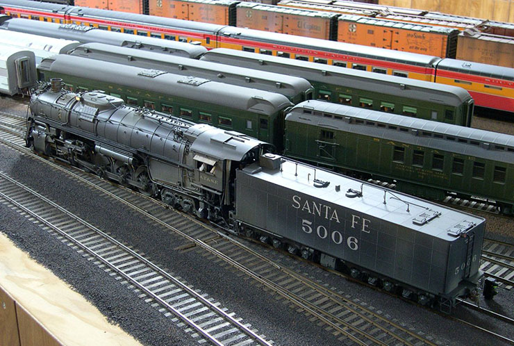 atsf santa fe 5001 2-10-4 ATSF 5006 15