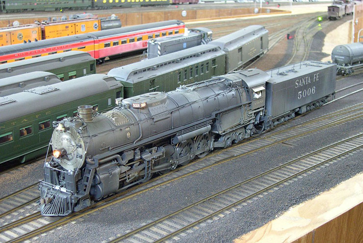 atsf santa fe 5001 2-10-4 ATSF 5006 16