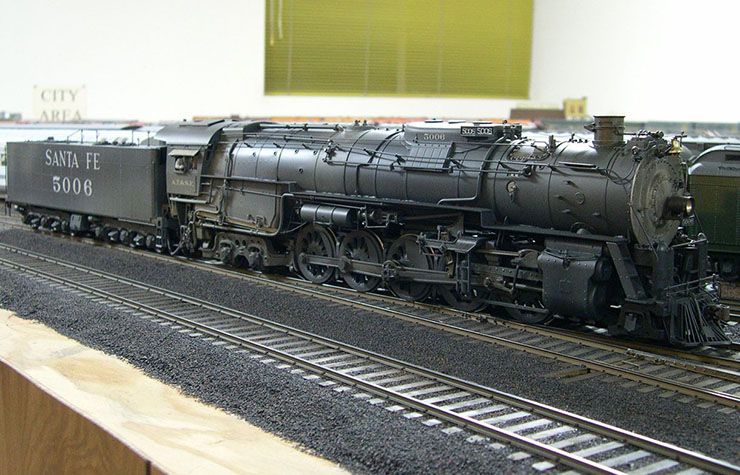 atsf santa fe 5001 2-10-4 ATSF 5006 2