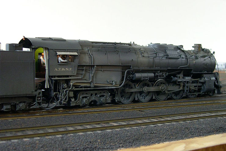 atsf santa fe 5001 2-10-4 ATSF 5006 6